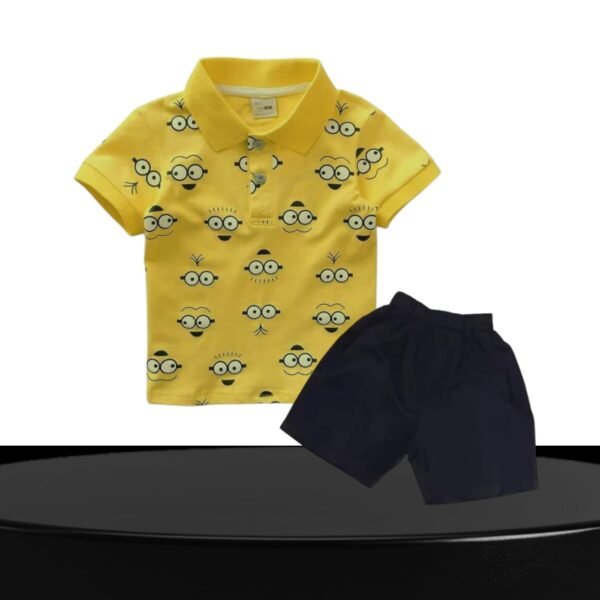 Baby Girls Stylish Printed T-Shirt And Pant Set (Copy)